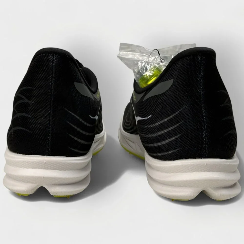 HOKA Crescendo MD 2 Track Spikes Black/White Men 12  [1155116] - Picture 5 of 15